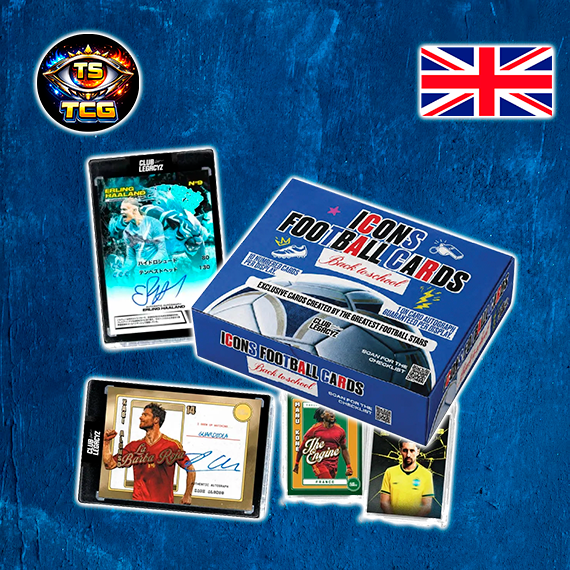 Mini Box Display Icons Football Cards — Back to School 5th Edition (10 Cartas) - Club Legacyz