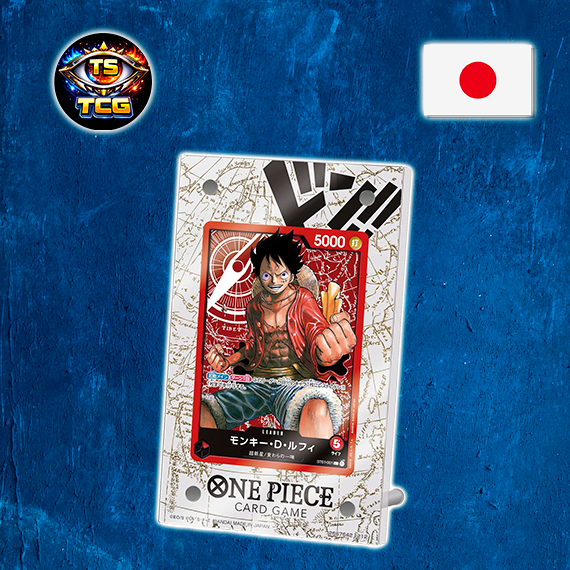 BANDAI Soporte acrílico oficial del juego de cartas de One Piece