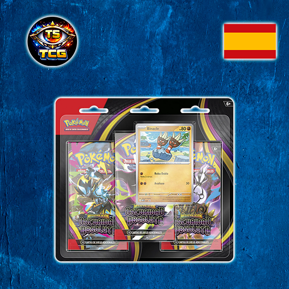 Blister Pokemon Oscuridad Absoluta - Español