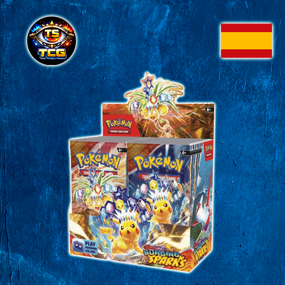 Caja de 36 Sobres de Chispas Fulgurantes - Español