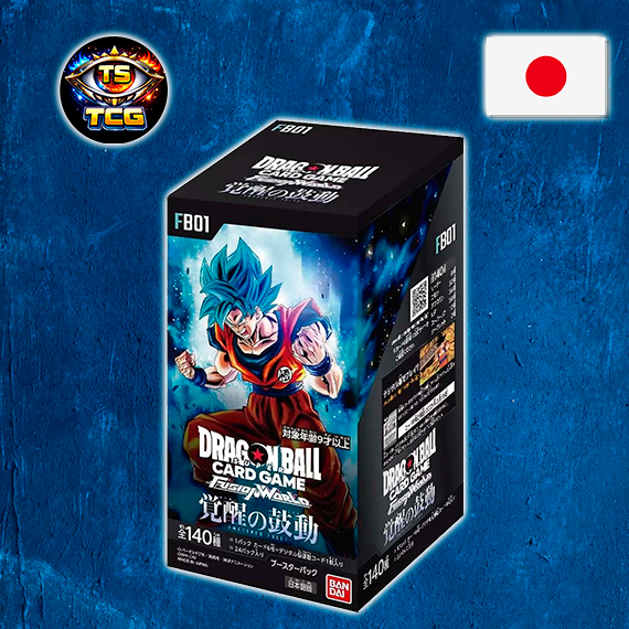 Dragon Ball TCG FB01 Beat of Awakening Booster Box Juego de Cartas Coleccionables Edición Japonesa