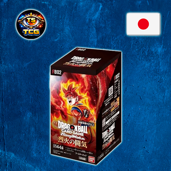 FB02 Fiery Fighting Spirit Booster Box