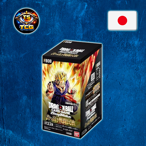 FB08 Proud Warrior Race Booster Box Dragon Ball