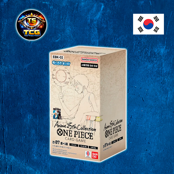 EBK02 Anime 25th Collection Extra Booster Box | Coreano
