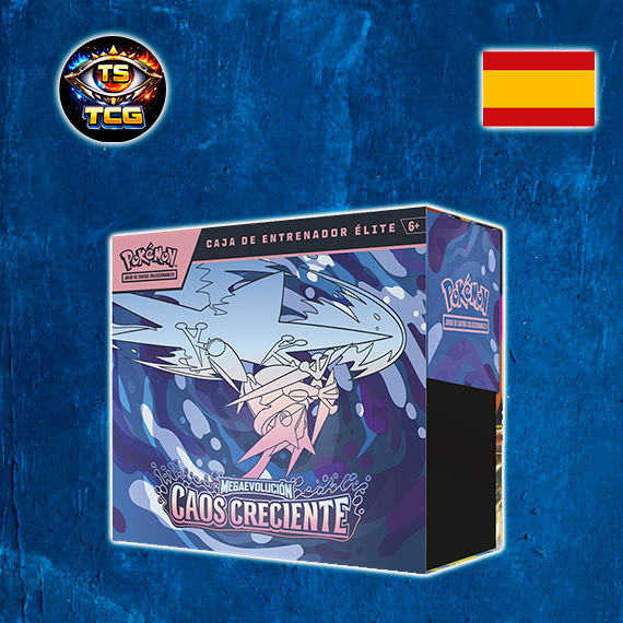 ETB Caja de Entrenador Elite Caos Creciente - Español