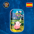 Minilata Megaevolución-Héroes Ascendentes: Clefairy y Chikorita