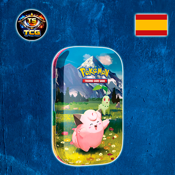 Minilata Megaevolución-Héroes Ascendentes: Clefairy y Chikorita