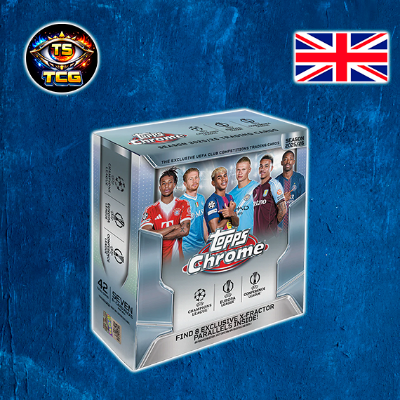 Topps Chrome® UEFA Club Competitions 2025-26 - Mega Box