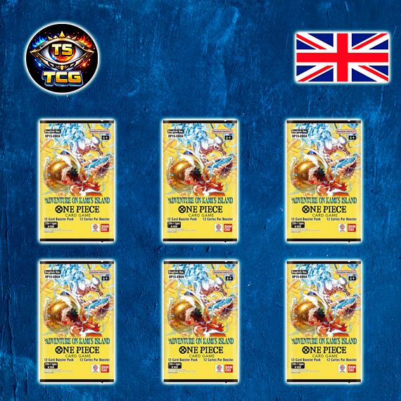 Pack 6 Sobres OP-15 – ONE PIECE CARD GAME – Inglés