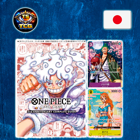 ONE PIECE GUIDE 2ND ANNIVERSARY (JP) + NAMI OP06-101 / ZORO OP05-067