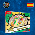Colección Mega-Meganium ex de Megaevolución-Héroes Ascendentes (1 Carta holográfica de promoción, 1 Carta de Gran tamaño con Efecto 3D y 4 Sobres de Mejora)