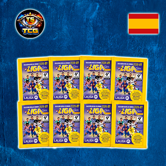 Pack 8 Sobres Cromos Liga Este 2026-2027 Panini