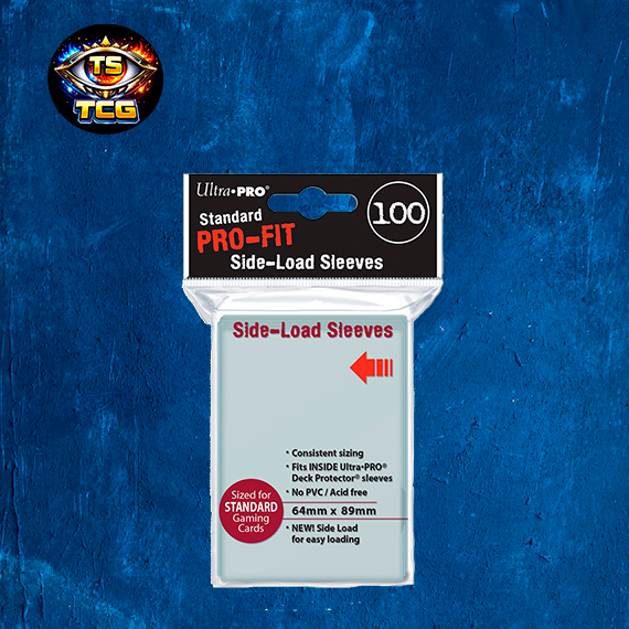 Fundas Standard Pro Fit Side Load carga lateral Transparente (100 fundas) Ultra Pro