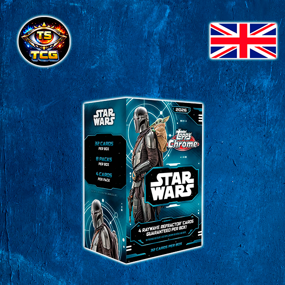 Value Box Star Wars 2026 (8 Sobres) - Topps Europe